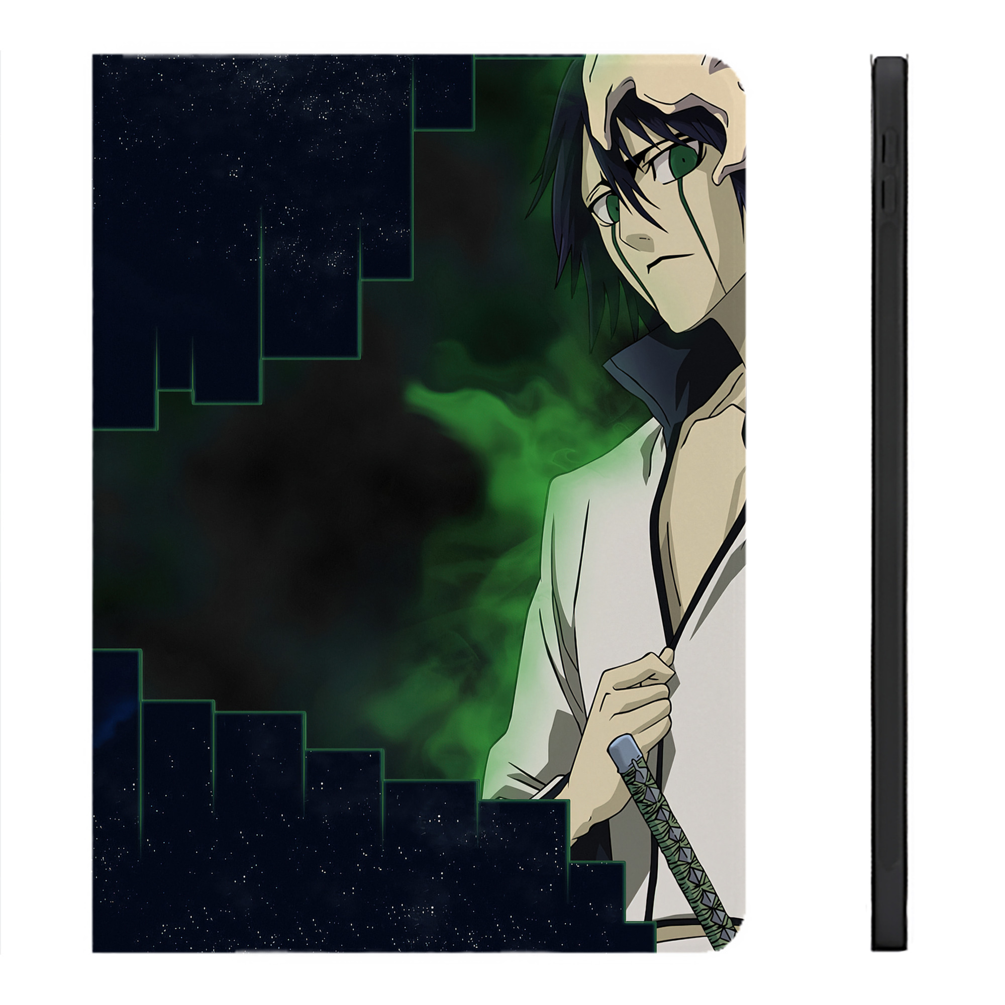 （画像用） ブリーチ BLEACH IPadケース ペンホルダー付き ブックスタイルデザイン